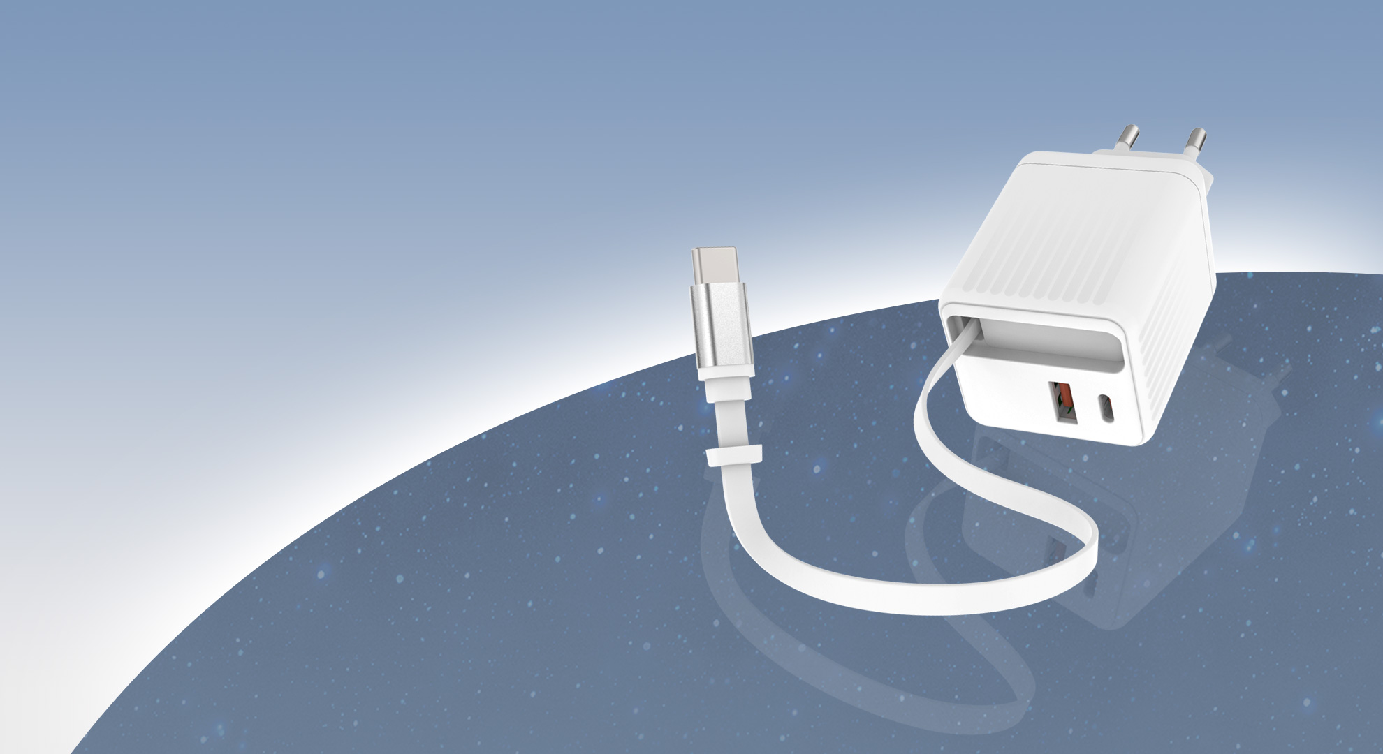 65W伸缩线充电器